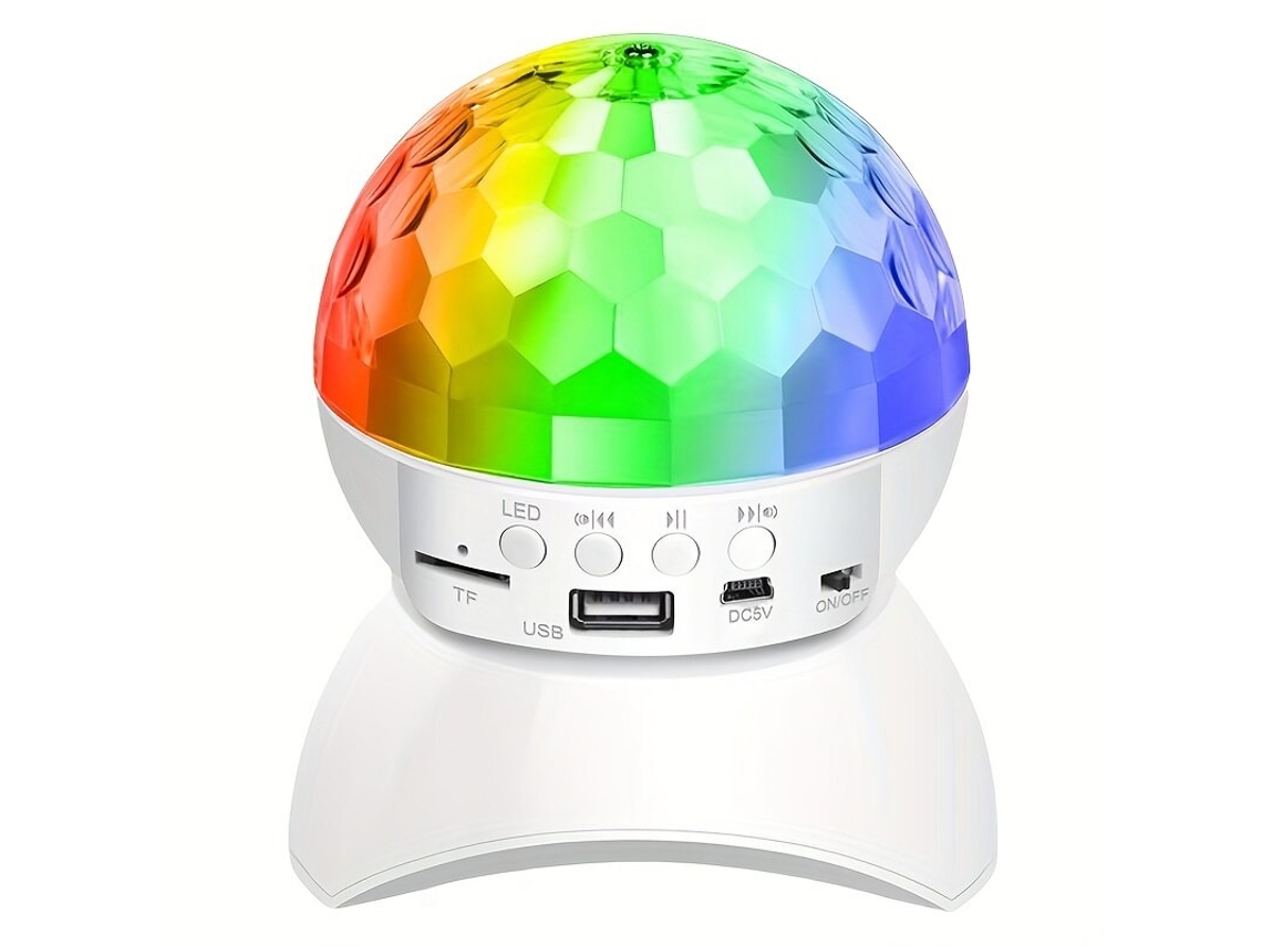 Efectos De Iluminación Led Con Proyección De Luz Y Sonido Bluetooth