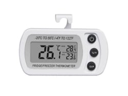 Termómetro digital para congelador con pantalla LCD, resistente al agua, para refrigerador, termómetro electrónico doméstico.