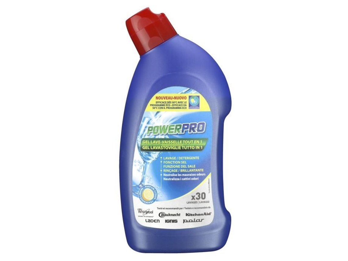 Sal Lavavajillas 3 En 1 Bote 750 Ml 30 Lavados De Media WPRO
