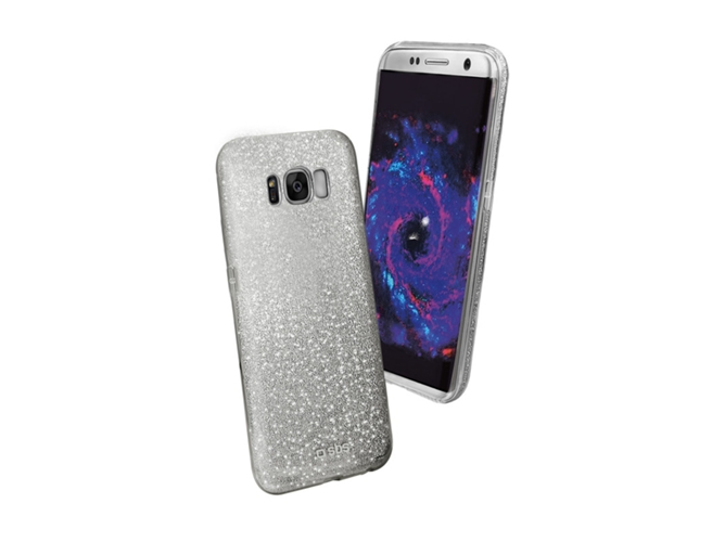 Carcasa Samsung Galaxy S8 SBS Sparky Glitter Plateado