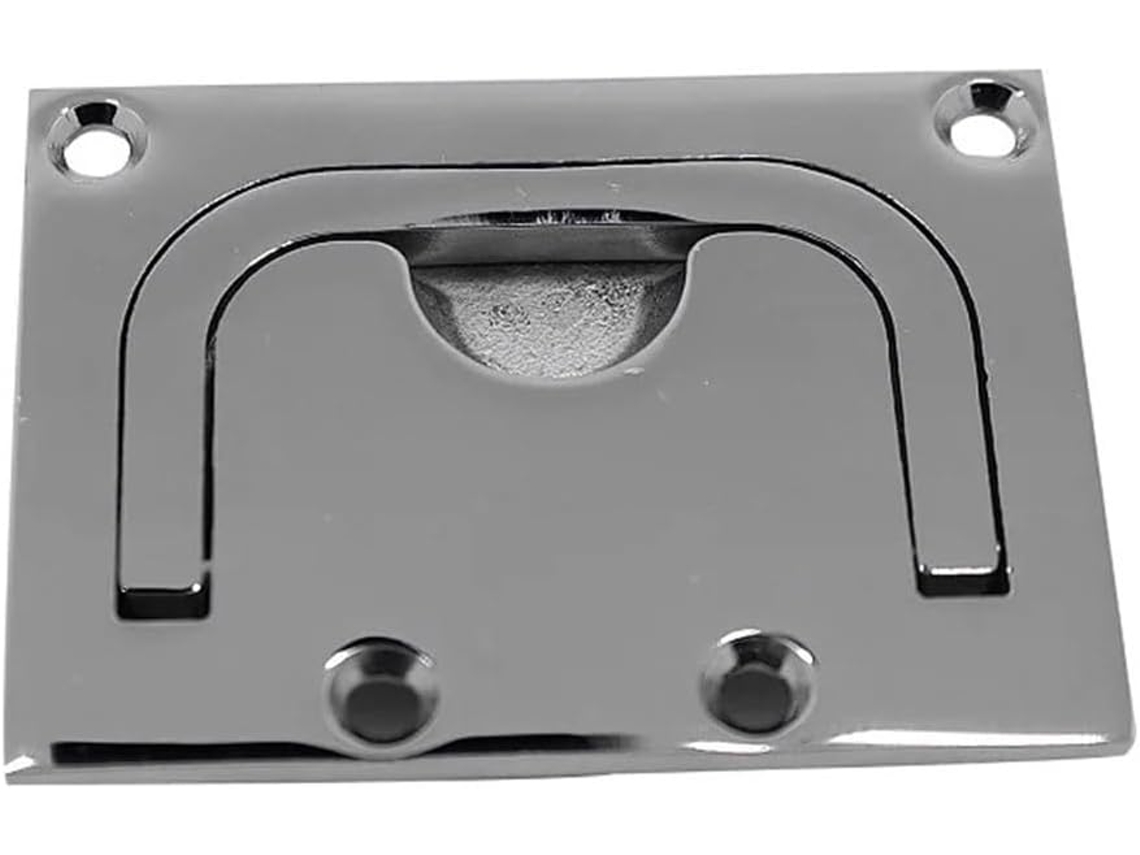 Trappe de Pont Carrée En Acier Inoxidable 316, 1 Pieza, 57x76mm, Montaje Empotrado, Polyssage À Haut SFUSHOS