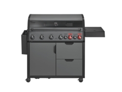 Barbacoa Hyde ENDERS 6 SIKR Turbo II (56x169,2x112cm - Negro - Aço)