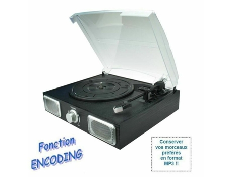 Tocadiscos INOVALLEY TD11 Transparente