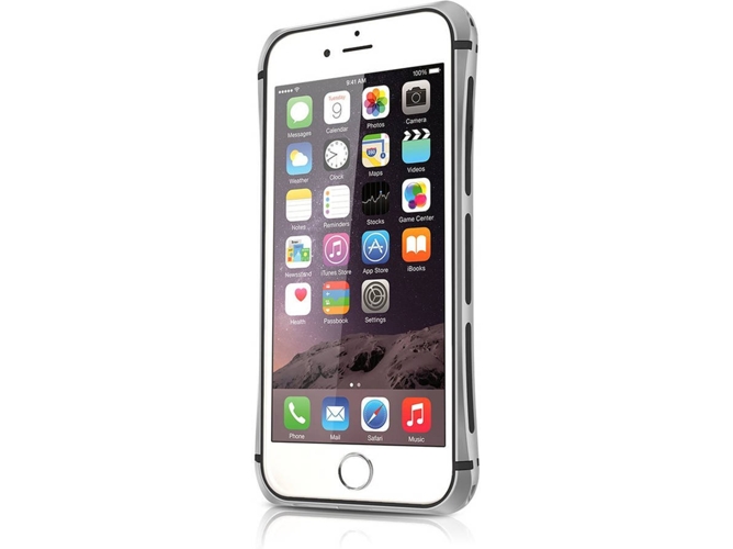 Funda iPhone 6, 6s ITSKINS ITTXIP6BKSIL