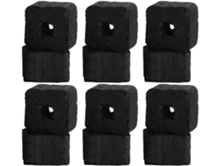 Carbón De Bambú Inoomp 500 G, Carbón Sin Humo Para Barbacoas Domésticas Y Fogatas, Práctico Para Picnics Y Acampadas