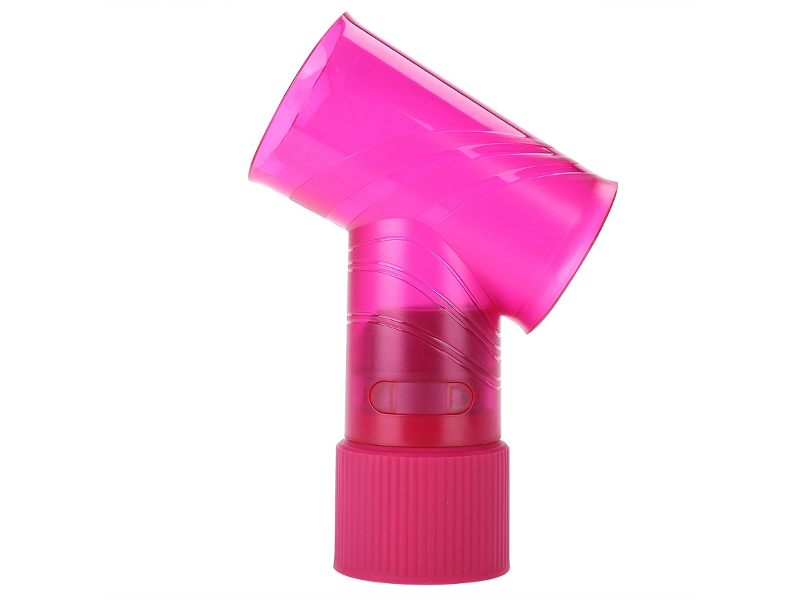 Secador de pelo portátil 2026 con rodillo y difusor para peinado de rizos. Herramientas para salón y hogar (rosa).
