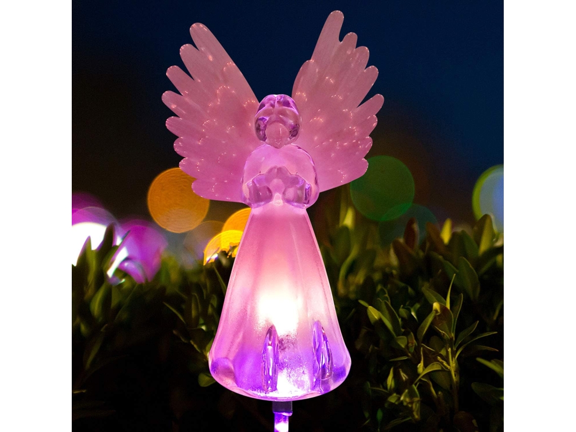 Luz solar para jardín Angel