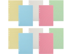 Juego De 4 Hojas De Recambio Para Carpetas, Cuadernos Pequeños Y Hojas Sueltas.