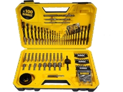 Conjunto de 100 Piezas DEWALT para Perforar Y Atornillar