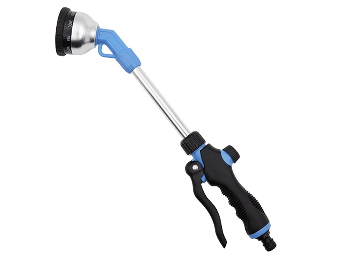 Herramienta De Riego De Bambú Duradera Para Jardinería Con Rociado Suave Y Riego Variable.