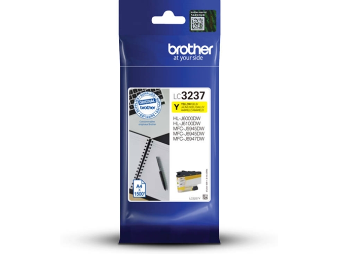 Cartucho de tinta BROTHER LC-3237Y