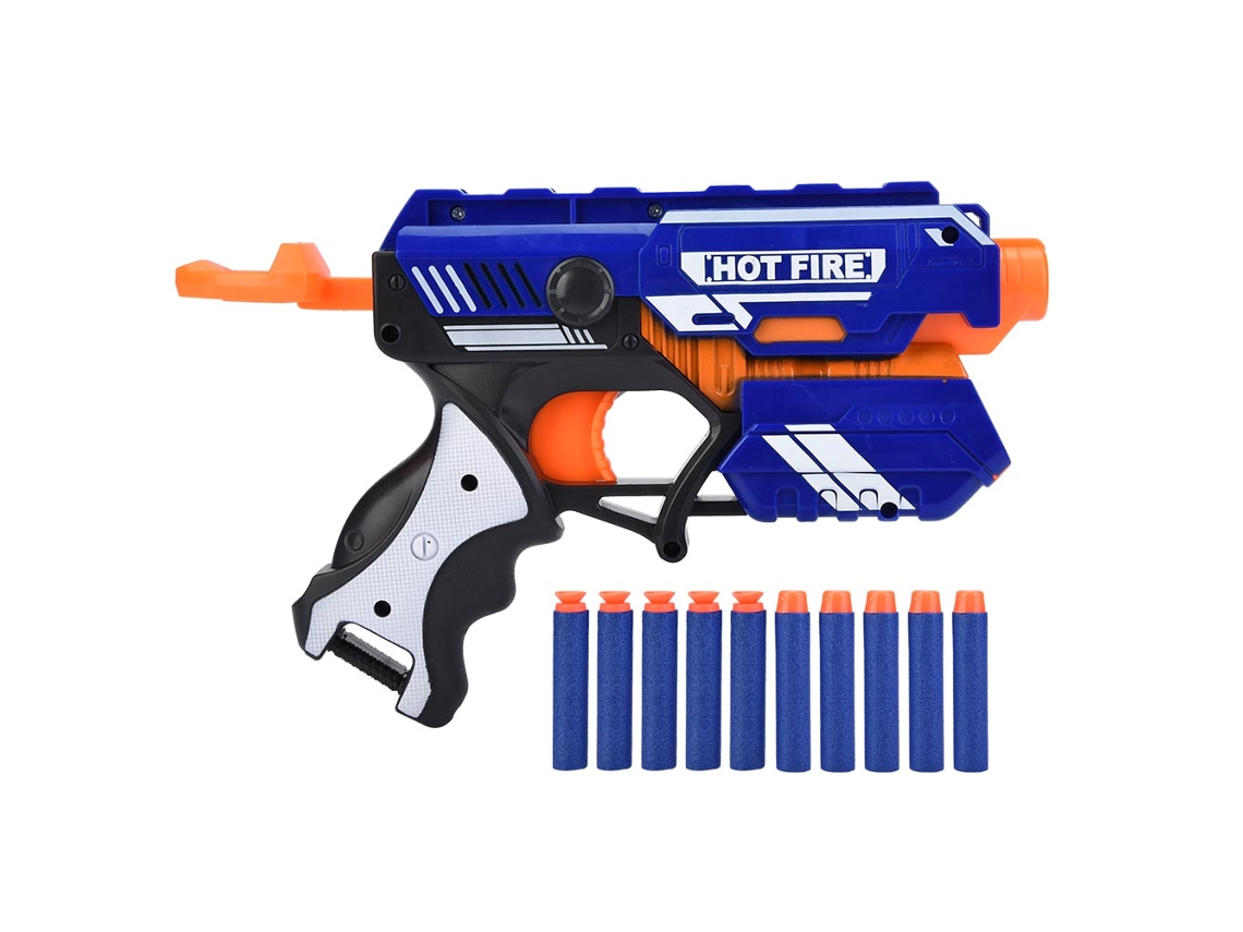 Pistola De Juguete Con Proyectiles Blandos Para Niños Con Cabeza De Ventosa Redonda
