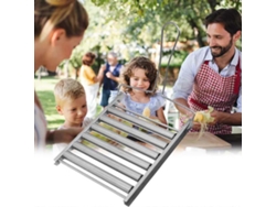 Parrilla De Acero Inoxidable Para Salchichas Y Perros Calientes, Barbacoa, Rodillo De Salchicha Flye242075 Rosewell