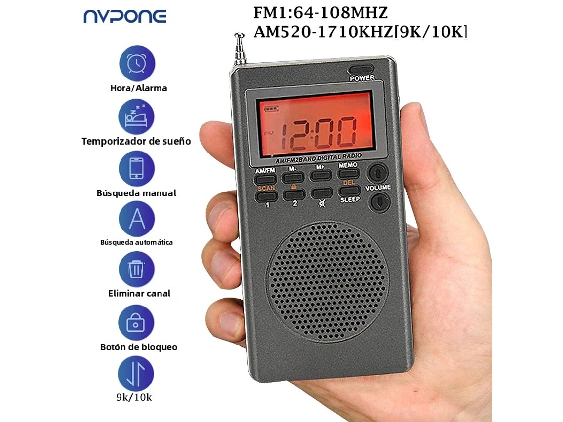 Radio Fm/am Portátil
