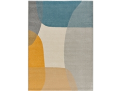 Alfombra geométrica ATTICGO (Monic - Multicolor - 80x150 cm)
