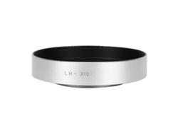 TRUYUETY Lente de Cámara Metálica Hueca Compacta Extraíble con Apariencia Elegante para Fuji X10/X20/X30 - LHX10 (Plata)