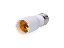 Alargador E27-e27 9 Cm, Blanco, Ø32 X 89 Mm (retractilado)