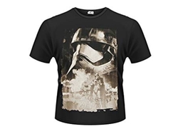Camiseta PLASTIC HEAD Star Wars - Captain Phasma Negro (Talla: XXL)