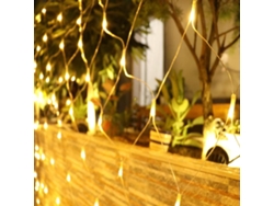 Red de Luz LED 200 LEDs 3x2m, Calefactable, con Control Remoto, Temporizador, para Fiestas y Decoración NEVEANCE