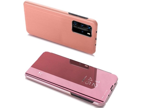 Carcasa Xiaomi Mi 10T LMOBILE Clear View Rosa
