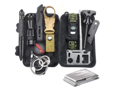 VPMKP-Kit de supervivencia multifuncional Szsmart So003 12 en 1 para aventuras y acampadas
