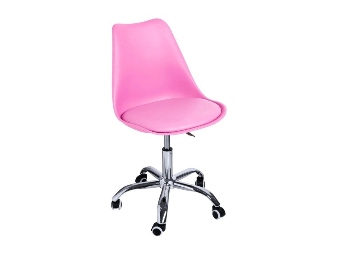 Silla de Escritorio Operativa DUDECOR Bit Rosa