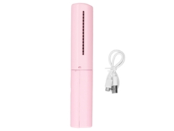 Mini Peine Alisador De Cabello Inalámbrico Recargable Para El Hogar Y Los Viajes - Rosa