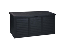Baúl de Almacenamiento IPAE-PROGARDEN con Ruedas Gris Oscuro 300 L
