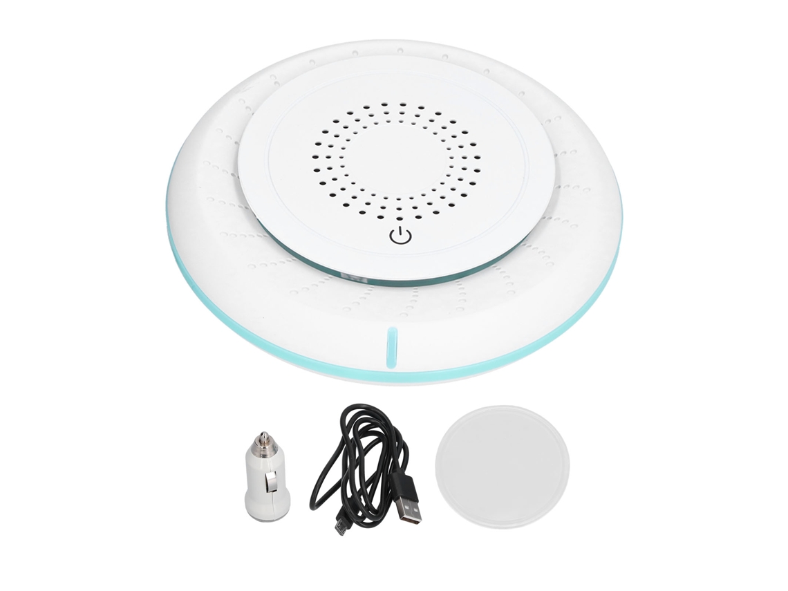 Purificador De Ar Portátil Para Carro Com Íons Negativos Remove Formaldeído E Odores Usb As-5