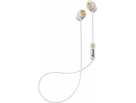 Auriculares Bluetooth MARSHALL Minor Ii (In Ear - Micrófono - Blanco)