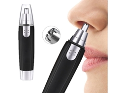 Recortadora Eléctrica De Vello Para Nariz Y Orejas Con Doble Cuchilla Giratoria Ipx4 Para Cejas Y Rostro.