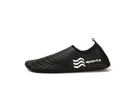 Zapatas de Agua para Hombre SLOWMOOSE para Deportes Acuáticos Negro (45)