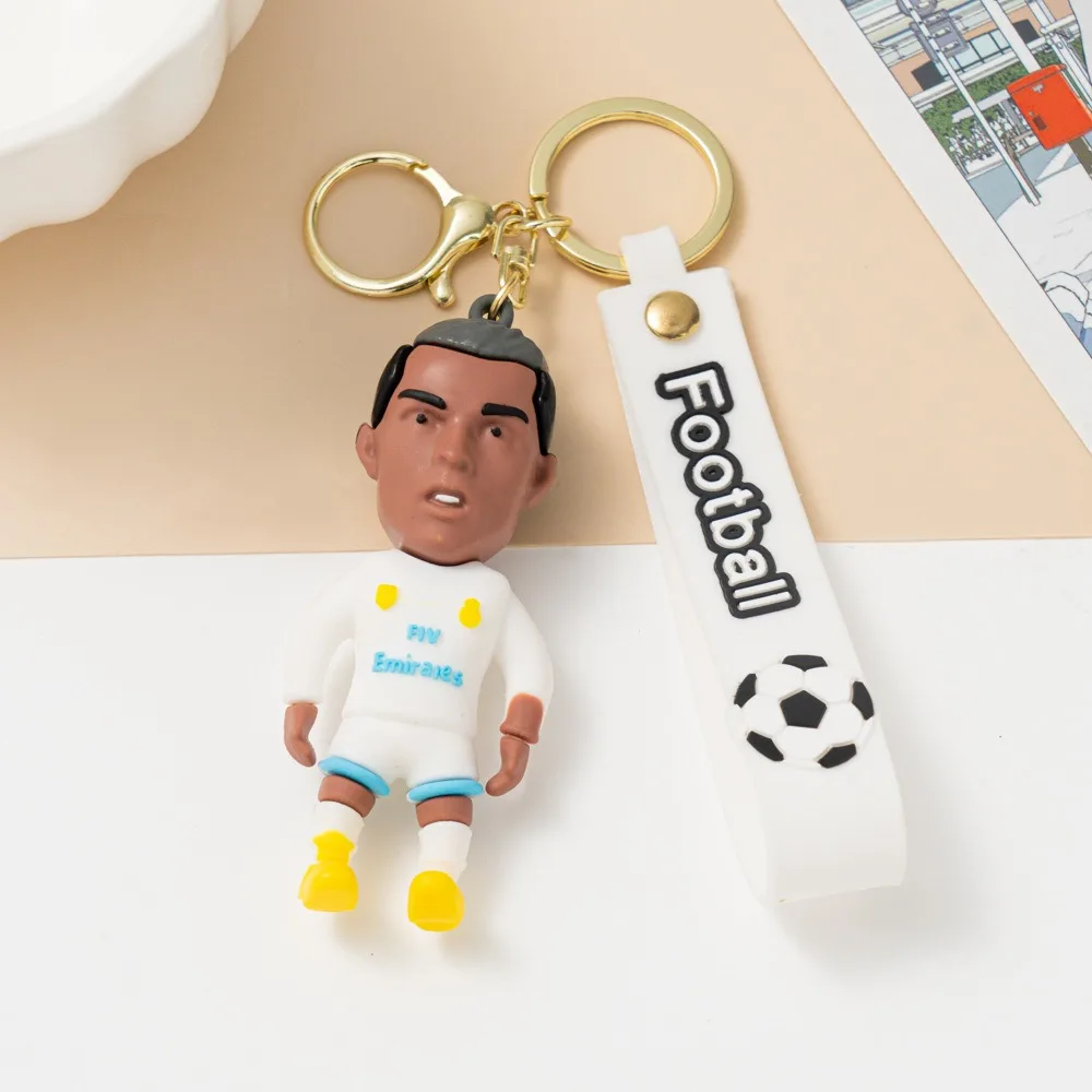 Llaveros, Adornos Y Souvenirs De Figuras De Fútbol De Pvc
