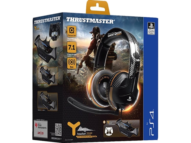 Auriculares PS4/PS3 THRUSTMASTER Y-350P 7.1 Ghost Recon Wildlands Edition