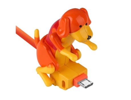 Cable de carga rápida resistente al desgaste fuerte compatibilidad accesorio para teléfono móvil Cable cargador USB de estado de perro para Apple-n...