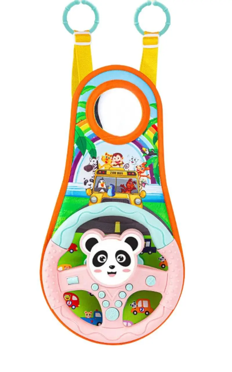 Volante Juguete Suspenso Eifson Para Niños Con Simulación De Conducción (panda)