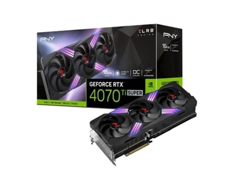 Tarjeta Gráfica PNY Geforce Rtx 4070 Ti Super Xlr8 Gaming Verto Epic-X Rgb Oc Triple Fan/ 16Gb Gddr6X