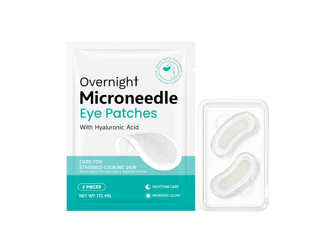 Parche ocular nocturno con microagujas