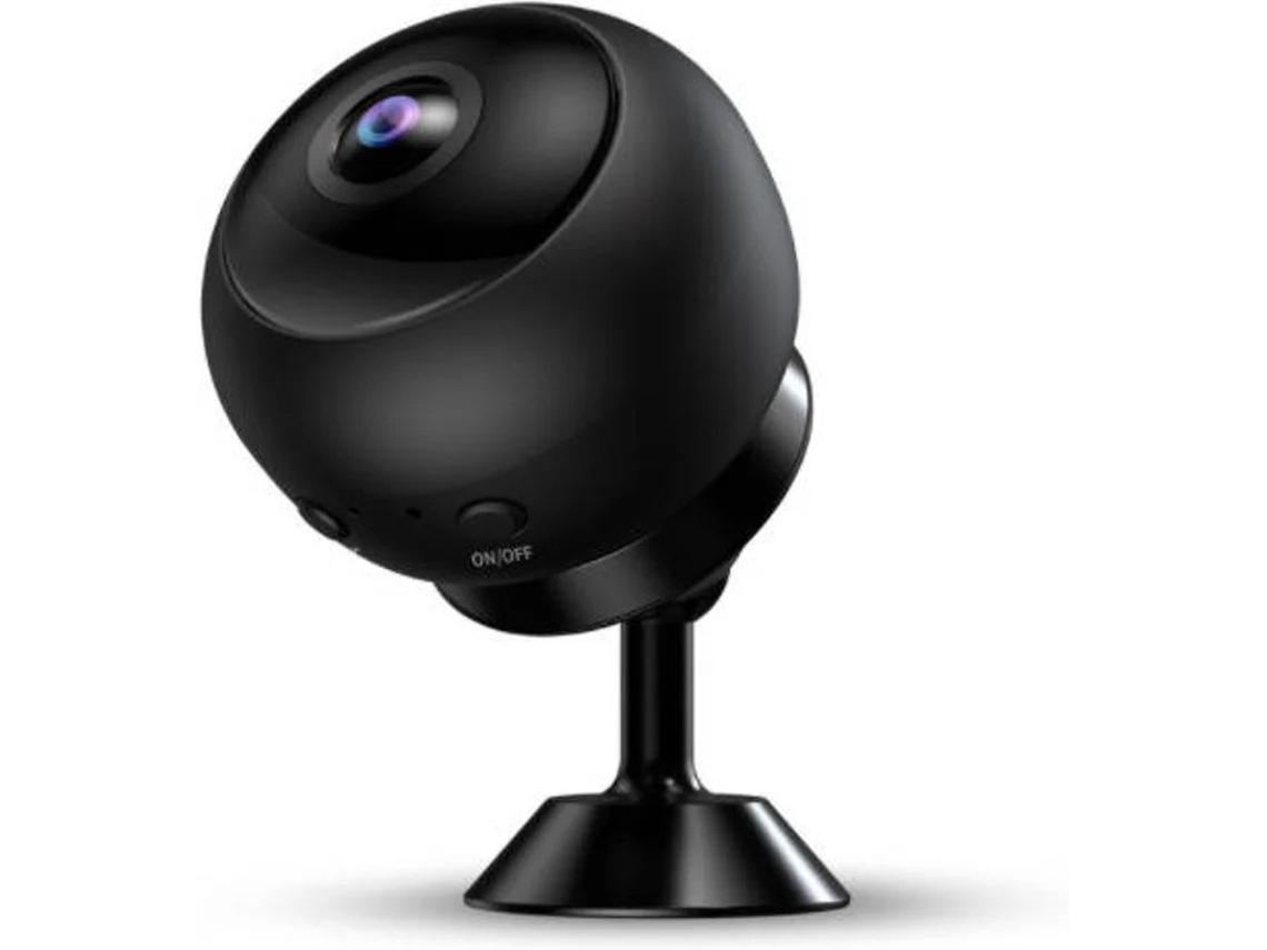 Minicámara IP inalámbrica Yizhood Wifi HD 1080P (negra)
