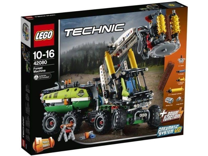LEGO Technic: El camión forestal 42080 (Edad Mínima: 10 - 1003 Piezas)