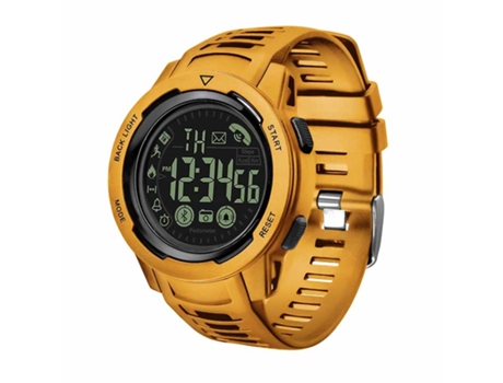 Smartwatch SPOVAN PR3 Reloj deportivo inteligente Bluetooth impermeable para exteriores (amarillo)