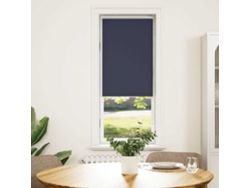 Maison Exclusive - Estor Enrollable Opaco Marino 60x175 Cm Tela Ancho 55,7 Cm