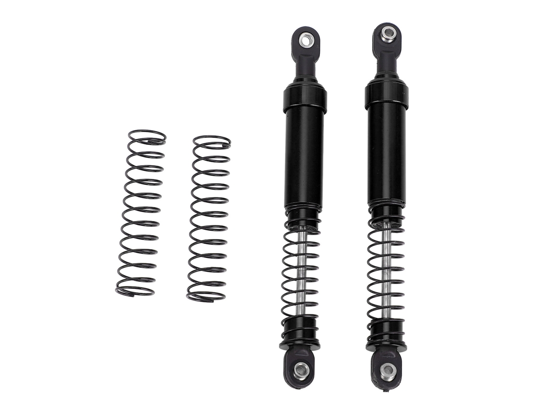 Juego De Amortiguadores De Aceite De Gran Diámetro Para Coche Rc Crawler Scx10 A Escala 1/10, Aluminio Negro, 105 Mm