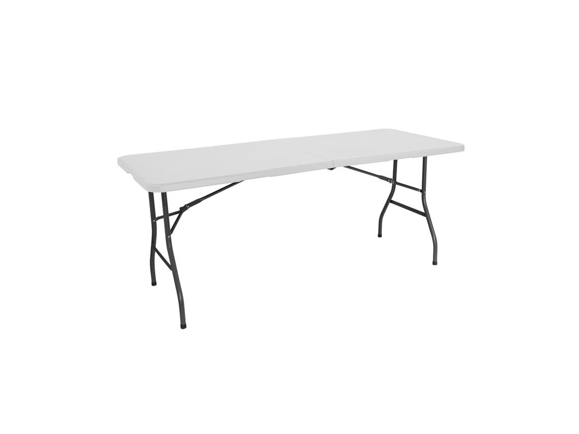 Mesa Plegable 240cm Rectangular Catering Blanca THINIA
