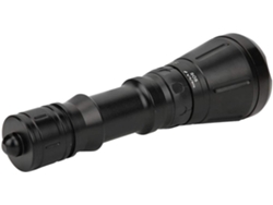 Linterna Profesional Impermeable D4 De Aleación De Aluminio Led Antorcha Subacuática Para Buceo, Caminata, Natación, Camping, Yizhood (negra)