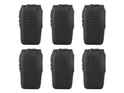 Capas de Silicone Mali para rádio de duas vias holster para walkie talkies Baofeng BF888s