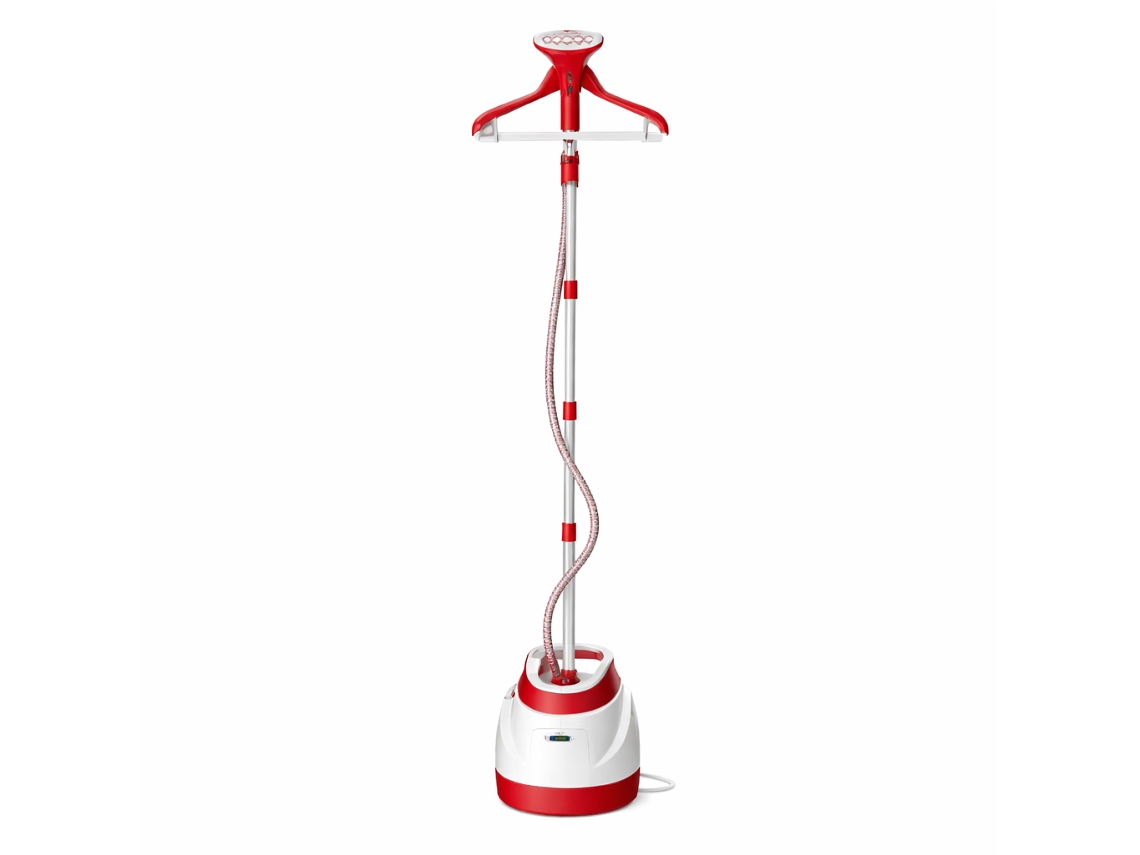 Plancha de vapor vertical Andowl Q-gt006 de 2200 W, blanca y roja