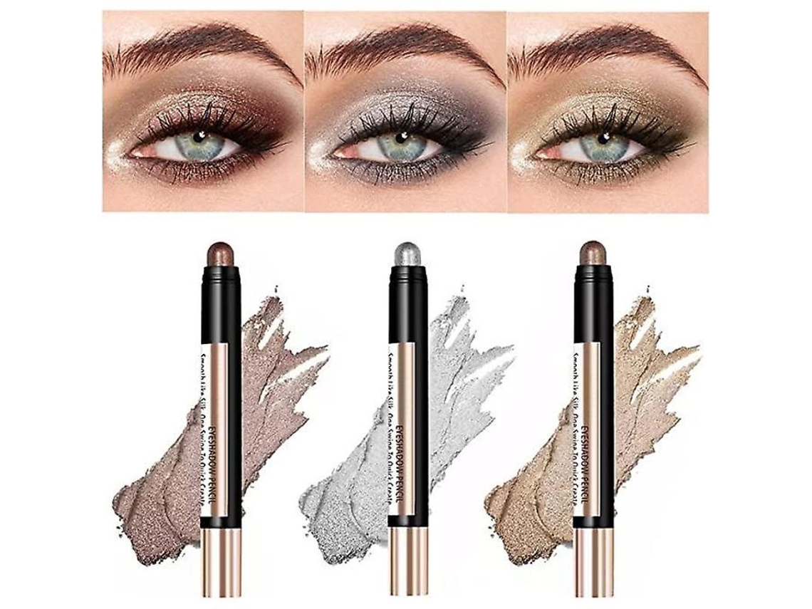 Brocha Para Sombras De Ojos Con Purpurina: Resistente Al Agua Y De Larga Duración.
