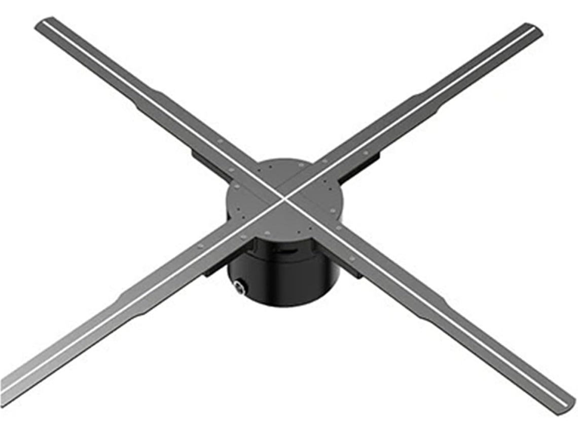 Proyector Holográfico 3d De 62 Cm Con Ventilador, Wi-fi, Control Remoto Y Lámpara.