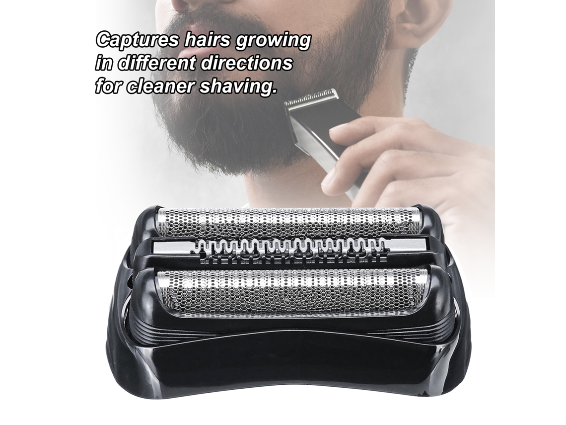 Cabezales De Repuesto Para Braun Series 3: Foil Y Cutter De Afeitado, Cabezales De Recortador
